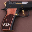 KSD Brand CZ 75, 75B, 75BD, 85 KADET SHADOW1 Compatible Rosewood Grip	KSD-01219