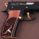 KSD Brand CZ 75, 75B, 75BD, 85 KADET SHADOW1 Compatible Rosewood Grip	KSD-01220