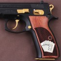 KSD Brand CZ 75, 75B, 75BD, 85 KADET SHADOW1 Compatible Rosewood Grip	KSD-01221