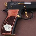 KSD Brand CZ 75, 75B, 75BD, 85 KADET SHADOW1 Compatible Rosewood Grip	KSD-01221