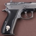 KSD Brand CZ 75, 75B, 75BD, 85 KADET SHADOW1 Compatible Black Acrylic Grip	KSD-01181