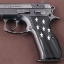 KSD Brand CZ 75, 75B, 75BD, 85 KADET SHADOW1 Compatible Black Acrylic Grip	KSD-01182