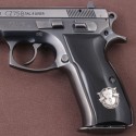 KSD Brand CZ 75, 75B, 75BD, 85 KADET SHADOW1 Compatible Black Acrylic Grip	KSD-01183