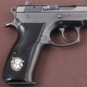 KSD Brand CZ 75, 75B, 75BD, 85 KADET SHADOW1 Compatible Black Acrylic Grip	KSD-01184