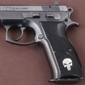 KSD Brand CZ 75, 75B, 75BD, 85 KADET SHADOW1 Compatible Black Acrylic Grip	KSD-01188