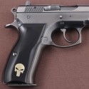 KSD Brand CZ 75, 75B, 75BD, 85 KADET SHADOW1 Compatible Black Acrylic Grip	KSD-01197