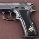 KSD Brand CZ 75, 75B, 75BD, 85 KADET SHADOW1 Compatible Black Acrylic Grip	KSD-01200