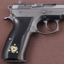 KSD Brand CZ 75, 75B, 75BD, 85 KADET SHADOW1 Compatible Black Acrylic Grip	KSD-01200