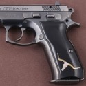 KSD Brand CZ 75, 75B, 75BD, 85 KADET SHADOW1 Compatible Black Acrylic Grip	KSD-01208