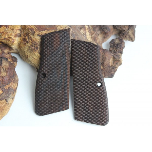 Browning Hi Power MK I II III / Springfield Sa-35 Special Walnut Grips KSD-01777