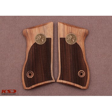 KSD Brand Jericho 941FB Compatible Walnut Customizable Grips Diamond 	KSD-00484