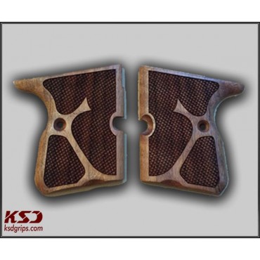 KSD Brand Kevin Zp98 Compatible Walnut Grips Diamond 	KSD-01041