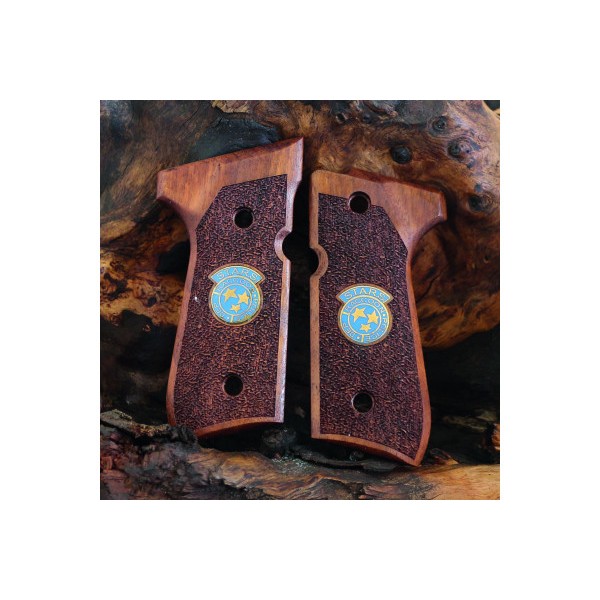 KSD Brand Beretta 92FS, 92A1, 92G, 92D, 96, M9 Compatible Rosewood Grips 	KSD-01583