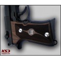 KSD Brand Beretta 92 Compact Compatible Walnut Grips Double-Checkering 	KSD-00381