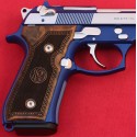 KSD Brand Beretta 92FS, 92A1, 92G, 92D, 96, M9 Compatible Walnut Grip 	KSD-00229