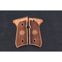 KSD Brand Beretta 92FS, 92A1, 92G, 92D, 96, M9 Compatible Walnut Grips Diamond 	KSD-00230