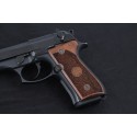 KSD Brand Beretta 92FS, 92A1, 92G, 92D, 96, M9 Compatible Walnut Grips Stripled 	KSD-00345