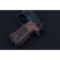 KSD Brand Beretta 92FS, 92A1, 92G, 92D, 96, M9 Compatible Walnut Grips Stripled 	KSD-00455