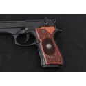 KSD Brand Beretta 92FS, 92A1, 92G, 92D, 96, M9 Compatible Rosewood Grips Framed 	KSD-00358