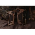 KSD Brand Beretta Vertec, 92X Vertec, Compatible Walnut Grips Diamond	KSD-00319