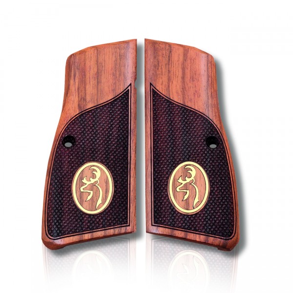 KSD Brand Browning MK3 Compatible Walnut Grips Diamond	KSD-01401