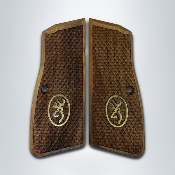 KSD Brand Browning MK3 Compatible Walnut Grips Diamond	KSD-01421