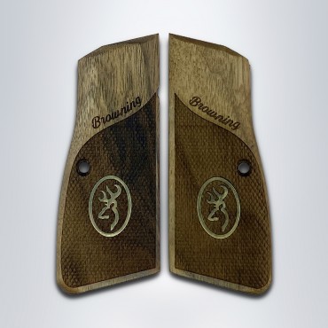 KSD Brand Browning MK3 Compatible Walnut Grips Diamond	KSD-01422