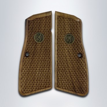 KSD Brand Browning MK3 Compatible Walnut Grips Dragon Skin	KSD-01424