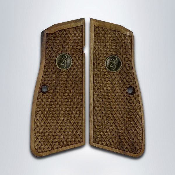 KSD Brand Browning MK3 Compatible Walnut Grips Dragon Skin	KSD-01424