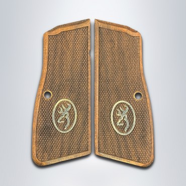 KSD Brand Browning MK3 Compatible Walnut Grips Diamond	KSD-01427