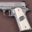 KSD Brand Colt 1911 - Ambicut Compatible Ivory Acrylic Grips	KSD-00079