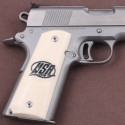 KSD Brand Colt 1911 - Ambicut Compatible Ivory Acrylic Grips	KSD-00079