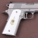 KSD Brand Colt 1911 FIT Model Compatible White Acrylic Customizable Grips		KSD-00073