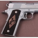 KSD Brand Colt 1911 FIT Model Compatible Walnut Grips Diamond	KSD-00029