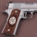 KSD Brand Colt 1911 FIT Model Compatible Walnut Customizable Grips Framed	KSD-00071