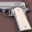 KSD Brand Colt 1911 FIT Model Compatible Ivory Acrylic Grips	KSD-00008