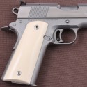 KSD Brand Colt 1911 FIT Model Compatible Ivory Acrylic Grips	KSD-00008