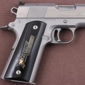 KSD Brand Colt 1911 FIT Model Compatible Black Acrylic Customizable Grips	KSD-00018