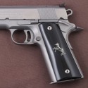 KSD Brand Colt 1911 FIT Model Compatible Black Acrylic Grips	KSD-00021