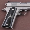 KSD Brand Colt 1911 FIT Model Compatible Black Acrylic Grips	KSD-00021