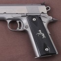 KSD Brand Colt 1911 FIT Model Compatible Black Acrylic Grips Diamond	KSD-00024