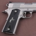 KSD Brand Colt 1911 FIT Model Compatible Black Acrylic Grips Diamond	KSD-00024