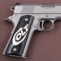 KSD Brand Colt 1911 FIT Model Compatible Black Acrylic Grips	KSD-00032