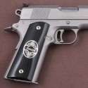 KSD Brand Colt 1911 FIT Model Compatible Black Acrylic Customizable Grips	KSD-00069