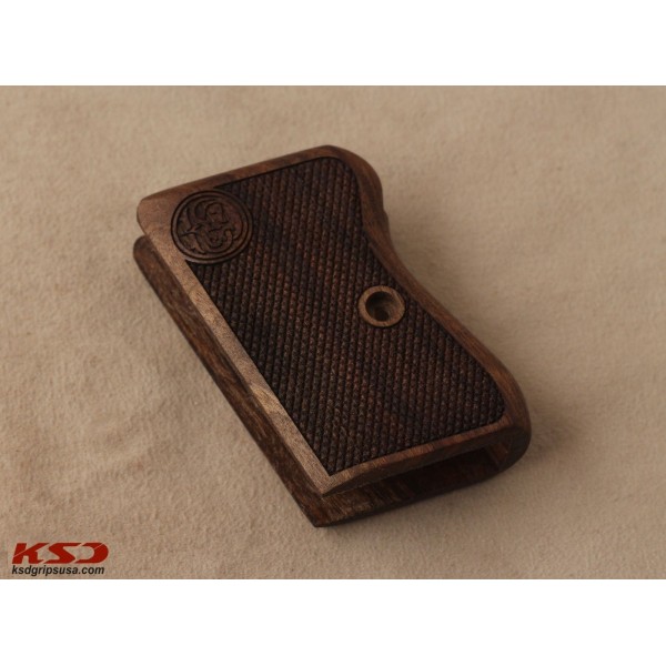 KSD Brand CZ 45 Compatible Walnut Grips Diamond	KSD-01258