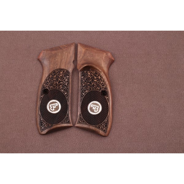 KSD Brand CZ 75, 75B, 75BD, 85 KADET SHADOW1 Compatible Walnut Grip	KSD-01290