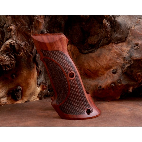 KSD Brand CZ 75, 75B, 75BD, 85 KADET SHADOW1 Compatible Rosewood Grip	KSD-01301