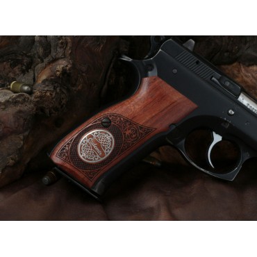 KSD Brand CZ 75, 75B, 75BD, 85 KADET SHADOW1 Compatible Rosewood Grip	KSD-01312