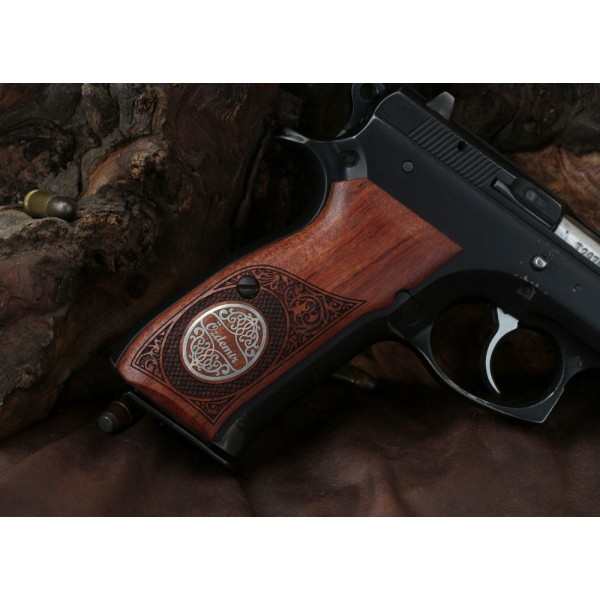 KSD Brand CZ 75, 75B, 75BD, 85 KADET SHADOW1 Compatible Rosewood Grip	KSD-01312