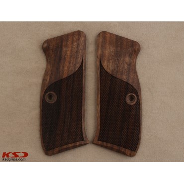 KSD Brand CZ 75 Full Size Compatible Walnut Grips Diamond	KSD-01237